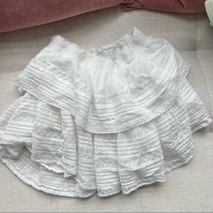 AERIE Ruffle Mini Skirt